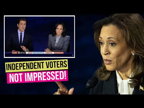 Kamala Harris PANICS as Independent Voters are TURNED OFF by Her