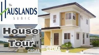 Cedar Model Model House Tour  at The Hauslands Subic !