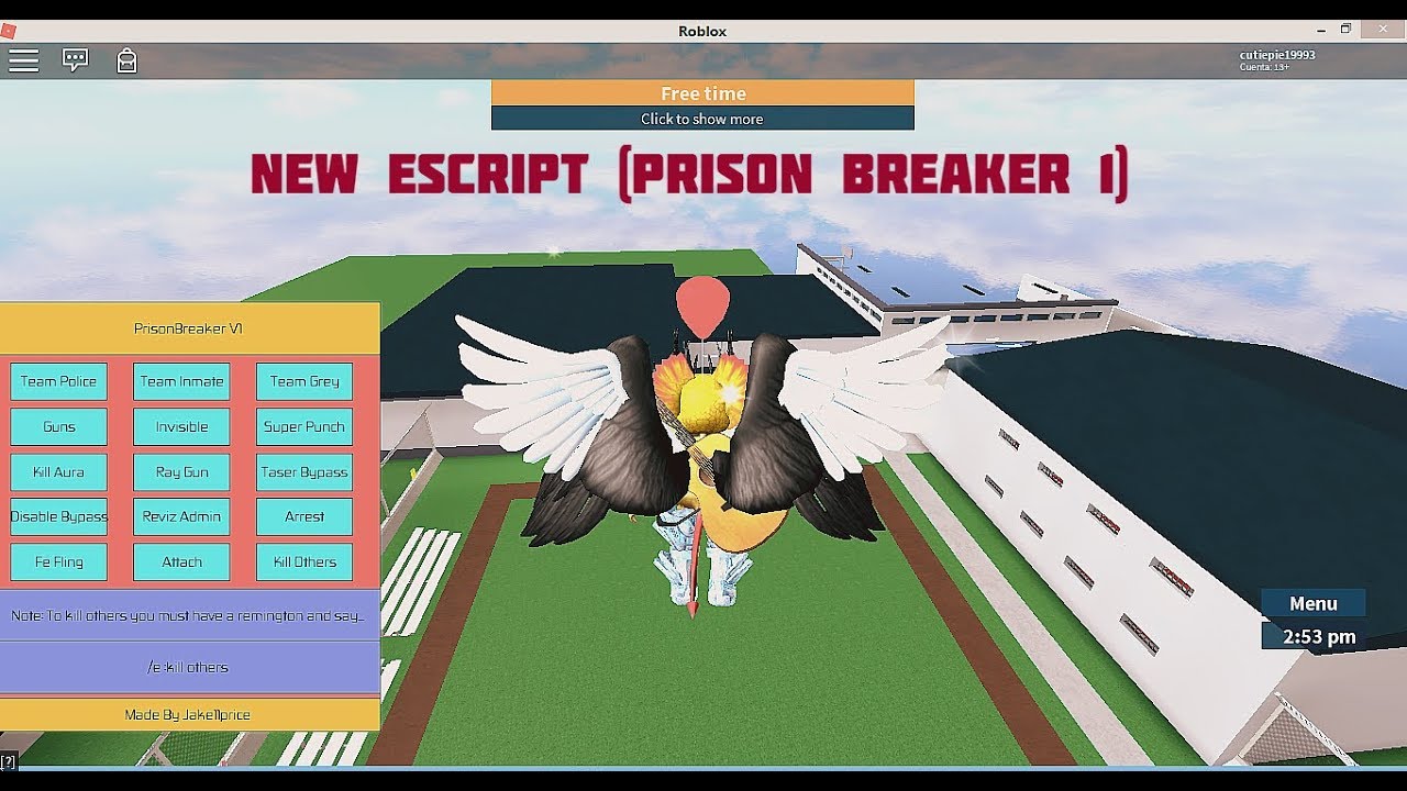 New Scriptprison Life Prison Breaker1 Invisivilit Teamgreygunsfe And More - how to turn into goku in prison life v20 roblox prison life secrets hack