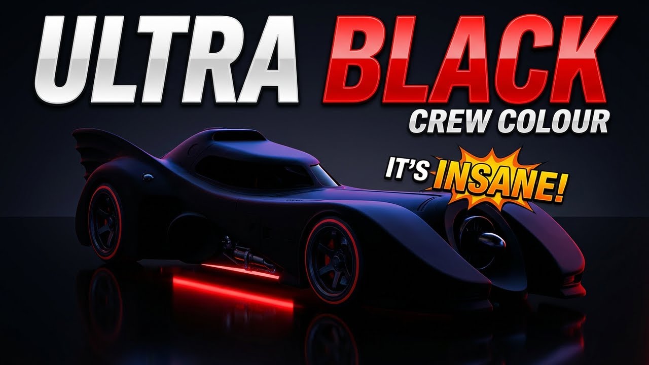 GTA 5 Online: ULTRA BLACK Crew Colour Tutorial (It's Insane)