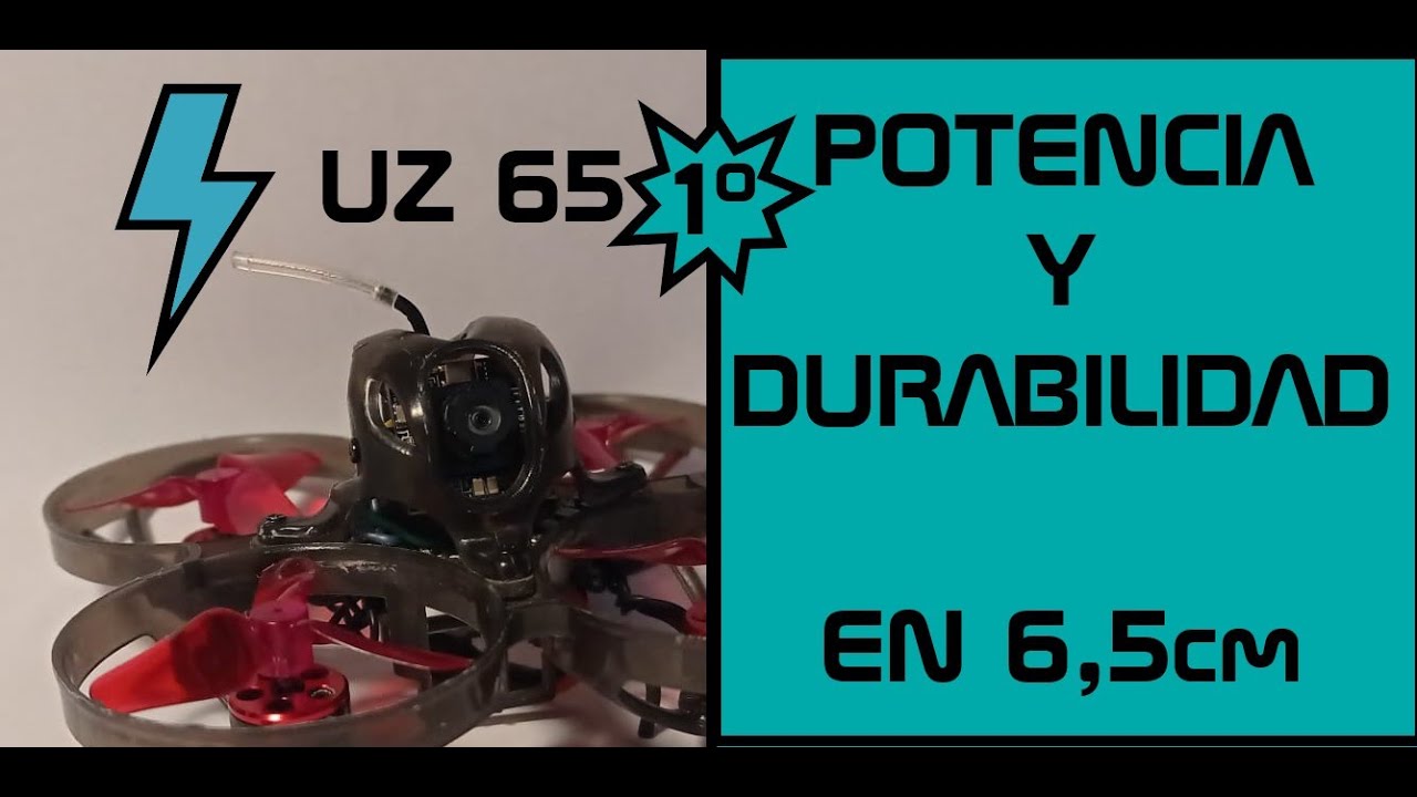 PRUEBA de VUELO UZ65. Cantera FPV