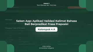 Seken App - Aplikasi Validasi Kalimat Bahasa Bali Berpredikat Frasa Preposisi (PP) || TBO 2026 screenshot 3
