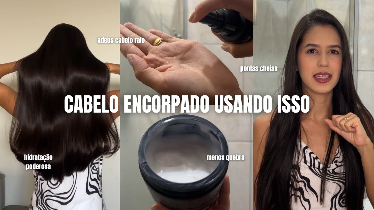 Essa linha promete ENCORPAR cabelos FINOS