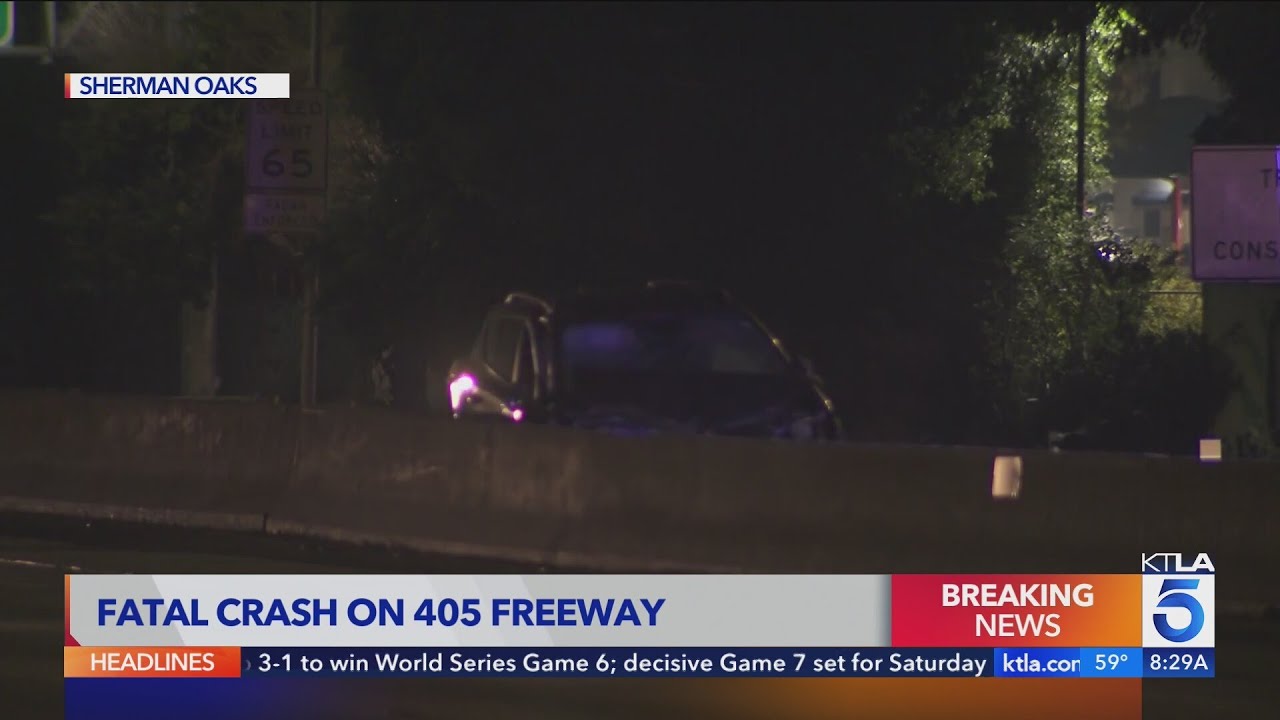 Crash at major L.A. freeway interchange leaves at least 1 dead: CHP 