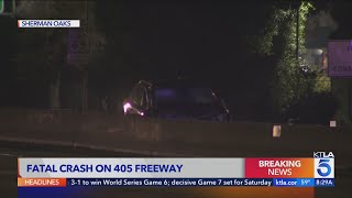 Crash at major L.A. freeway interchange leaves at least 1 dead: CHP