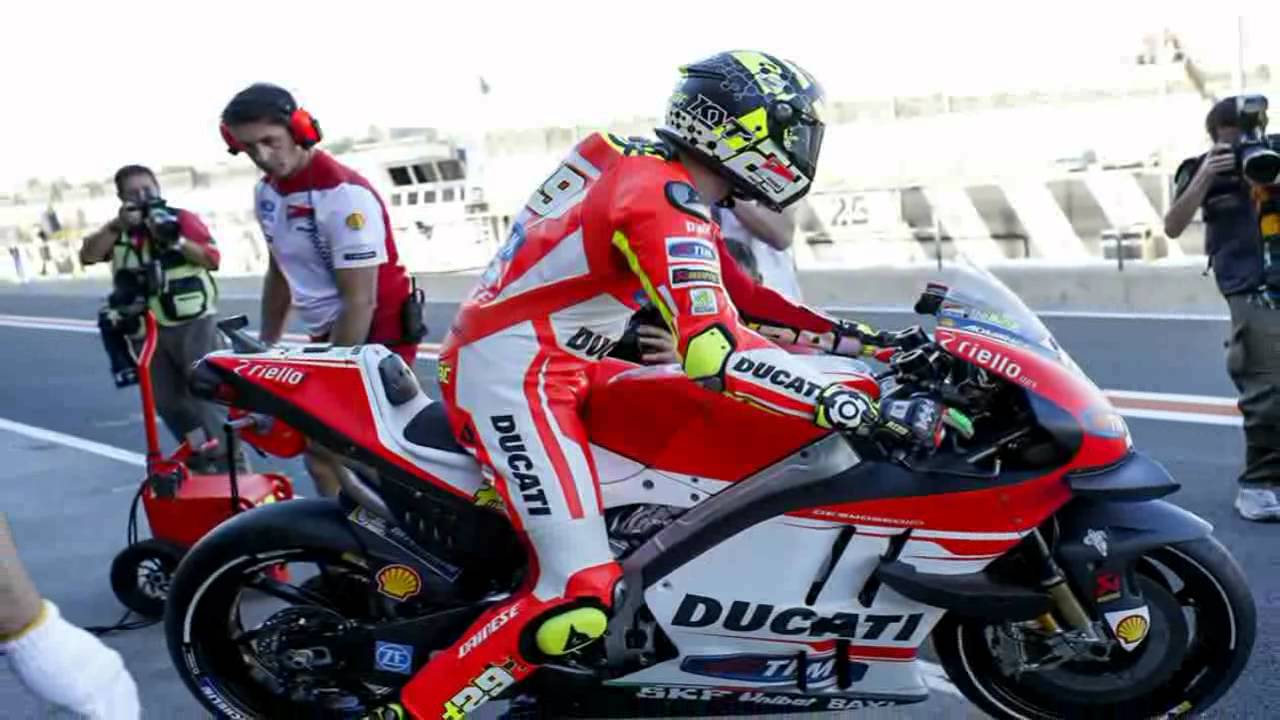 Test Ducati MotoGP Valencia 2015 YouTube