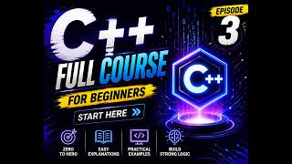 Structure of a C++ Program Explained | Hello World Program | Episode 3
