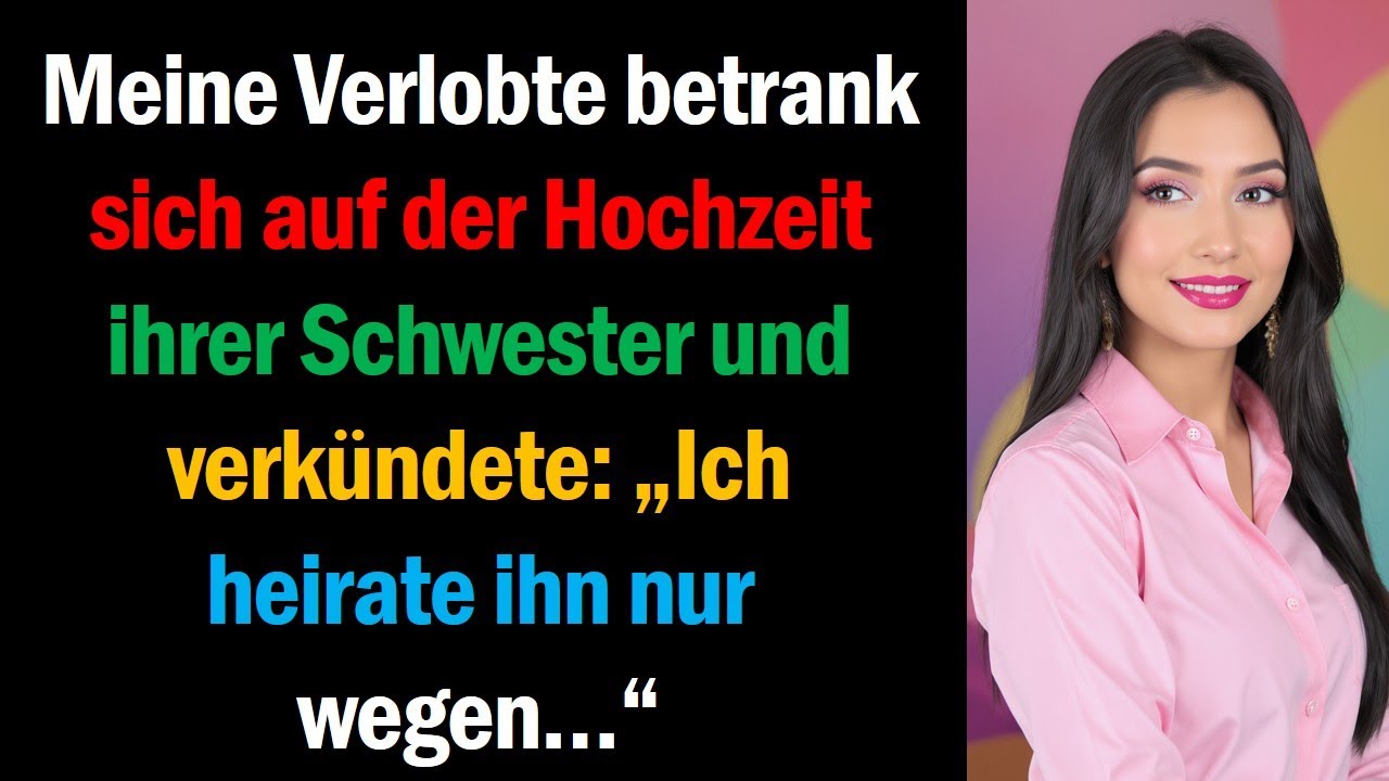 Meine Verlobte betrank sich auf der Hochzeit ihrer Schwester und verkündete: „Ich heirate