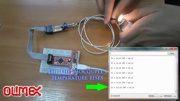 AVR-T32U4 Arduino Leonardo measures temperatures from -250C to +1600C