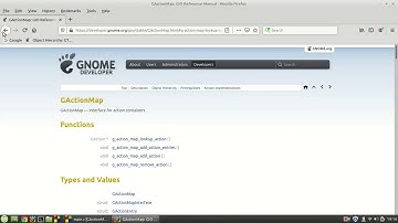 GTK   GActionMap Tutorial 02