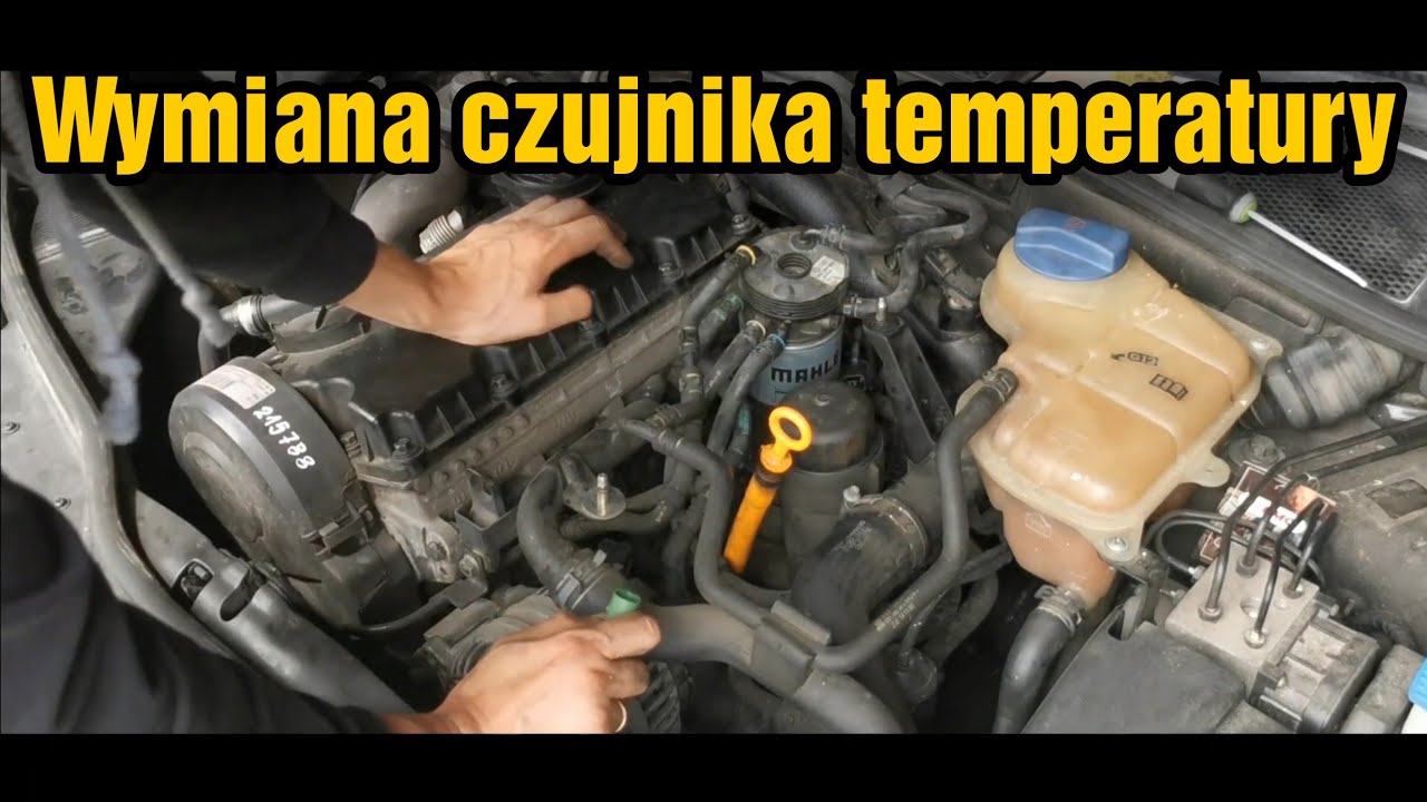 Usterka - Wymiana Czujnika Temperatury W Passacie 1.9 Tdi. Cz. 1 - Youtube