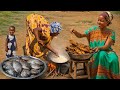 Crispy Fried Fish & Fresh Garden Vegetables | Traditional African Village Cooking