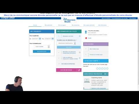 Assurance maladie en ligne, Ameli.fr, Mon compte Ameli