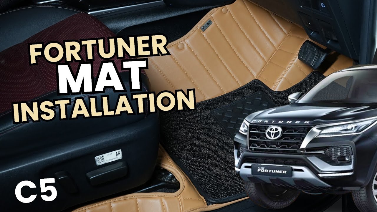 Toyota Fortuner Mat Installation | C5 Mat | Car Mat | Fortuner 2026 Model | truFIT 