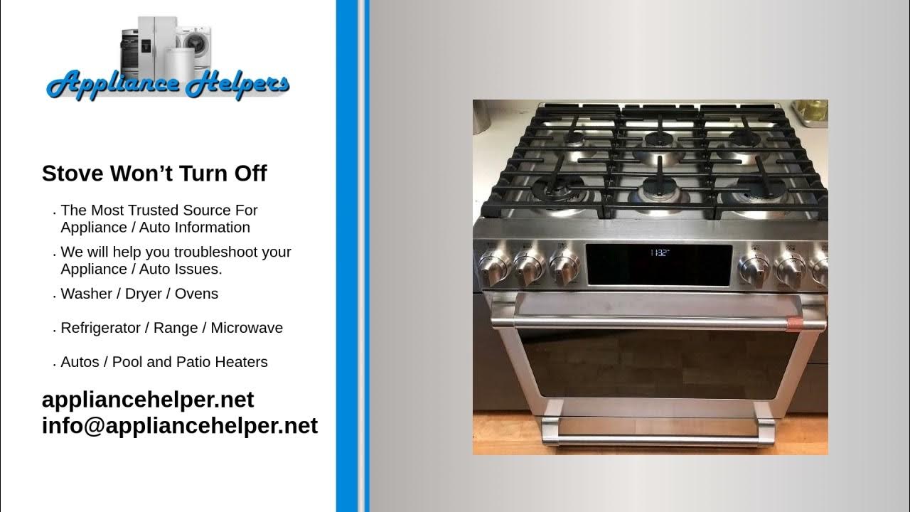 Common Reasons Stove Burners Won't Turn On — Freedom Appliance of