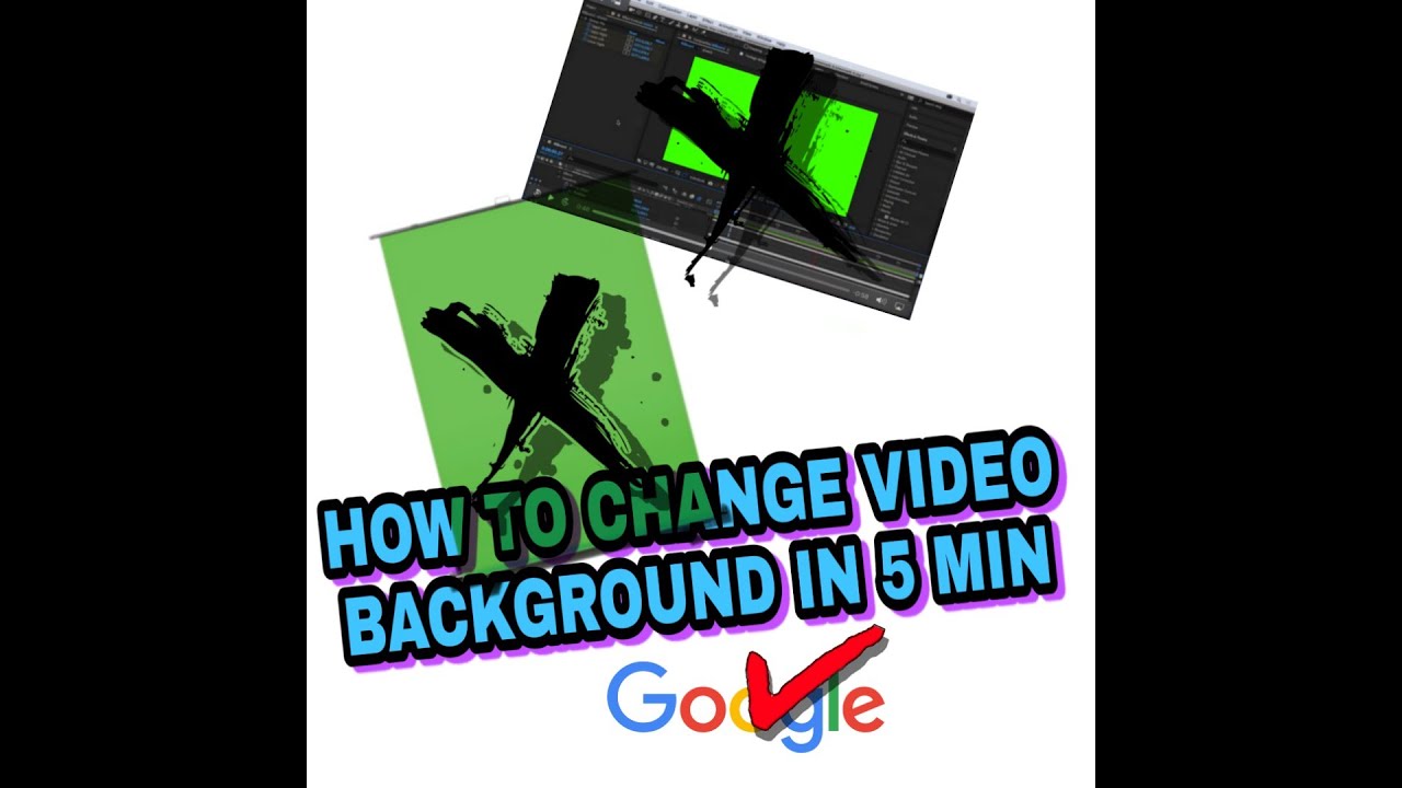 HOW TO CHANGE VIDEO BACKGROUND WITHOUT GREEN SCREEN IN 5 MIN - YouTube