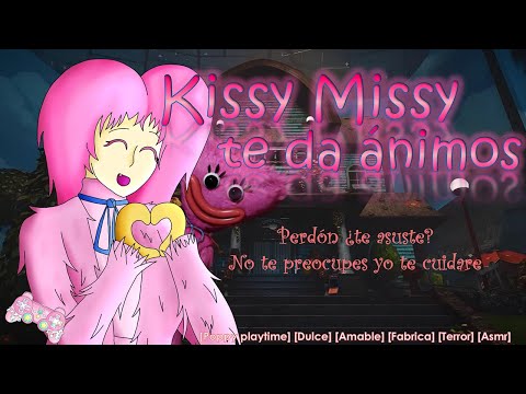 Kissy Missy te da ánimos (Roleplay inspirado en Poppy playtime)[Cute, motivación, Fabrica, Eco][F4A]