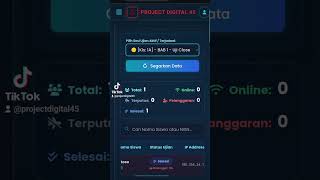 Aplikasi Ujian - Radar pengawas nampilin progress (persen) jawaban siswa live. #tka #guruinovatif