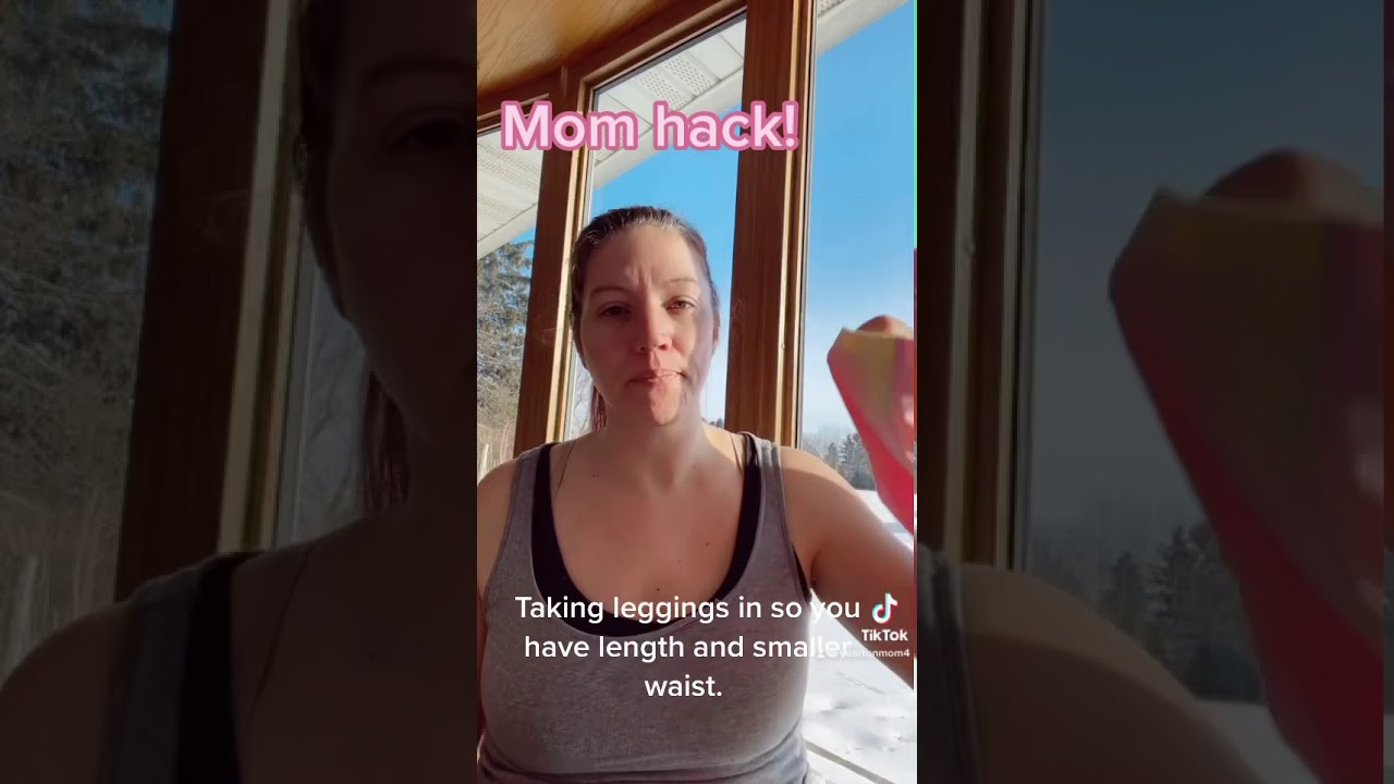 Simple hack to take in pants for a toddler