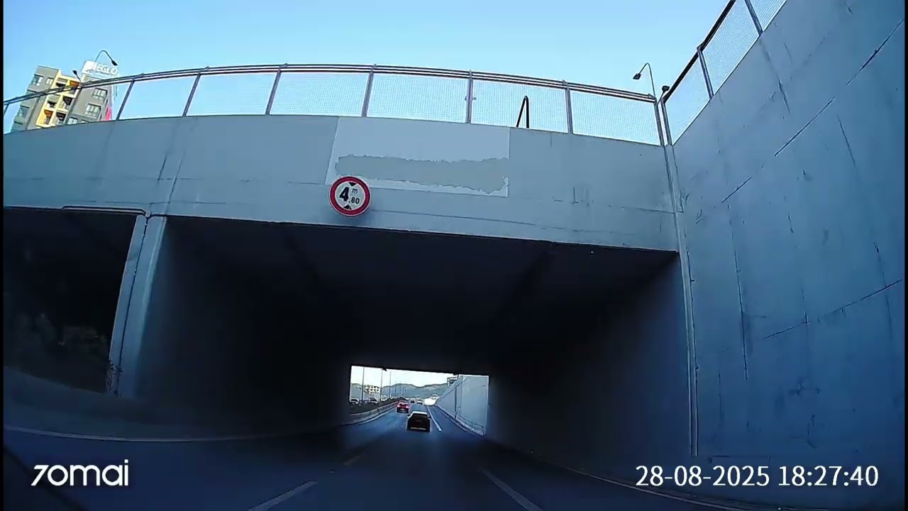 Driving from Paskuqan to the Shigjeta Palace via Tirana’s Big Ring Road