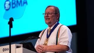 Phil Banfield, BMA council chair, ARM 2025