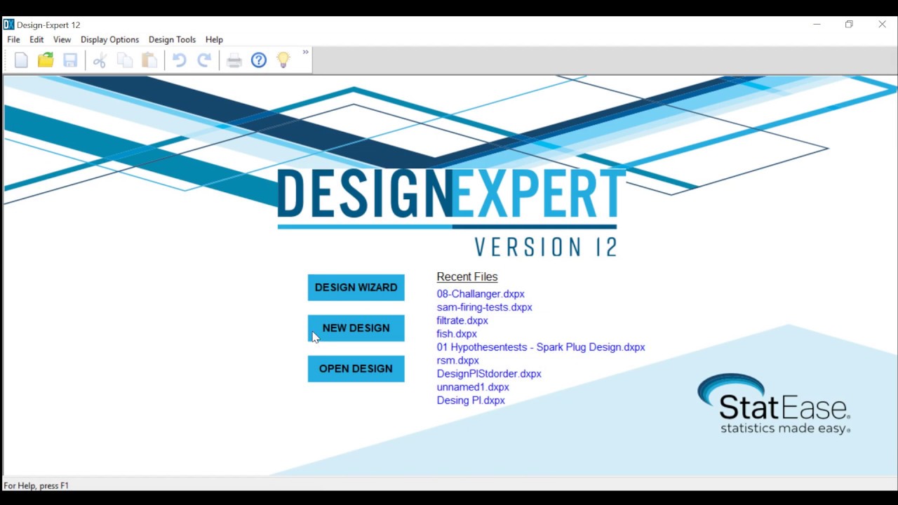 Design Expert Tutorial Set up of a screening Design YouTube