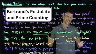 Applications of Bertrand's Postulate and the Prime Counting Function