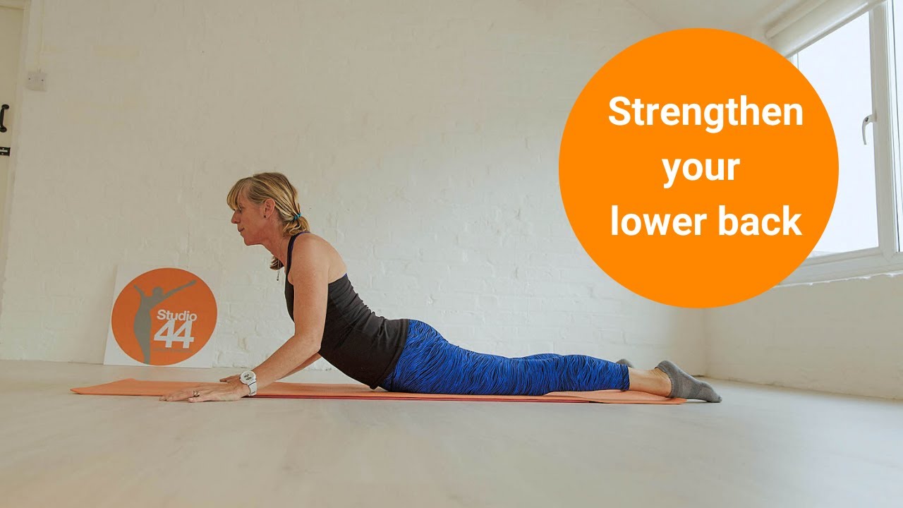 5 minutes Pilates workout for the lower back YouTube