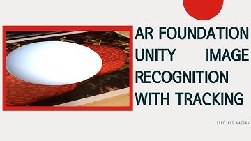 AR Foundation image recognition tutorial with image tracking