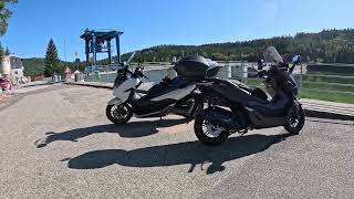 19.9.2025, 2 X Honda Forza 125 - Na Hrázi Lipna