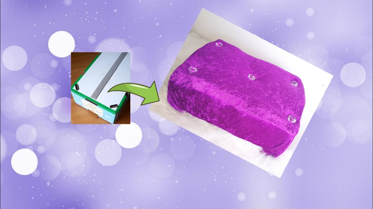 Diy home decor || Clementine box small  chair