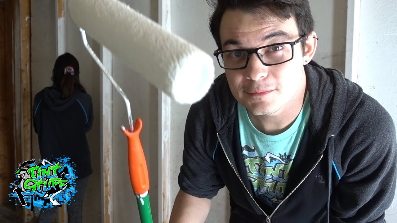 Painting the Tint Garage | It still looks like hot garbage!