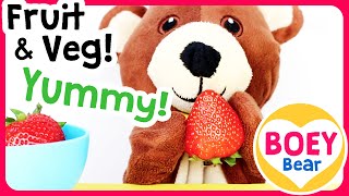 Learning Videos for Toddlers (toddler videos for your picky eater, fussy eater, blw) UK | Boey Bear screenshot 1