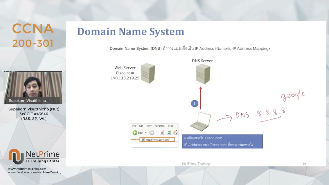 alternate dns server คือ  Update 2022  [Basic/CCNA 200-301] DNS คืออะไร?