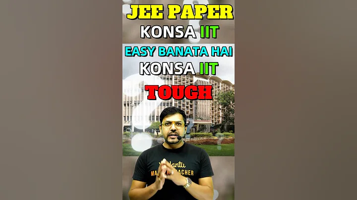 Easy & Tough JEE Papers by IITs😨😨 #shorts #jee2024 #jeemains #jeepreparation #jeeadvanced #iitjee