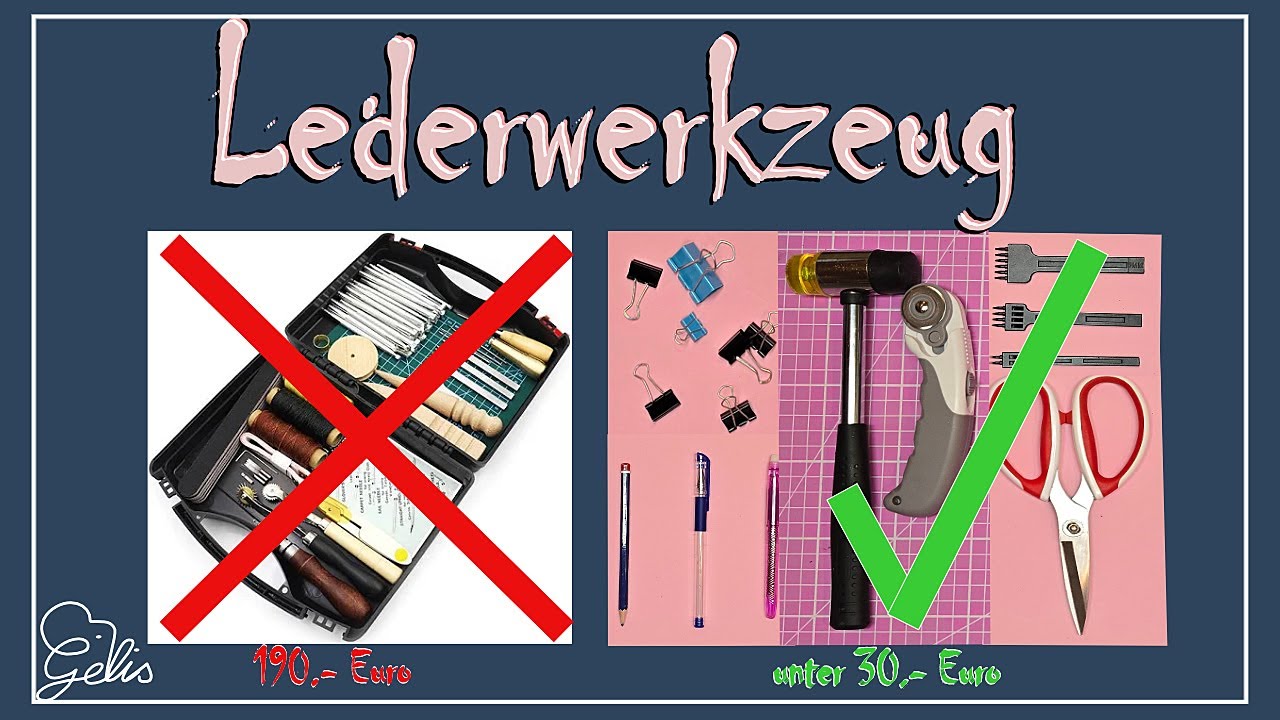 Meine Top Tipps für Leder DIY Anfänger!