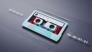 ISO Tape 3d Audio Visualizer - After Effects Premium Template