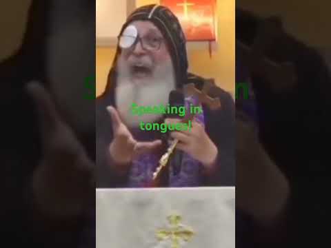 Speaking in tongues