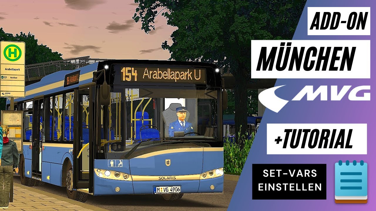 OMSI 2 [60 FPS] - MÜNCHEN im SOLARIS MAN D20 + Setvar! - Let's Play Omsi 2 [#939]