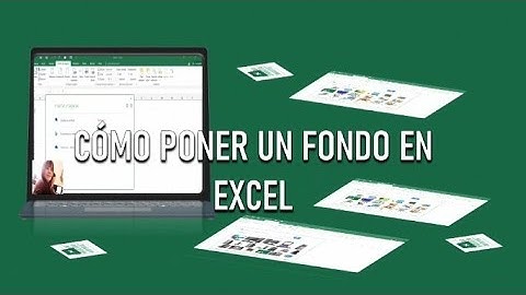 COMO PONER FONDO EN EXCEL #tutoriales1lucesita