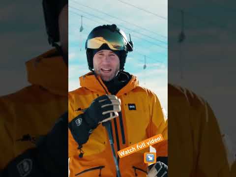 Skiing steeps