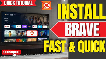 How to Install Brave Browser on Android TV Without Using Downloader (EASY Method)