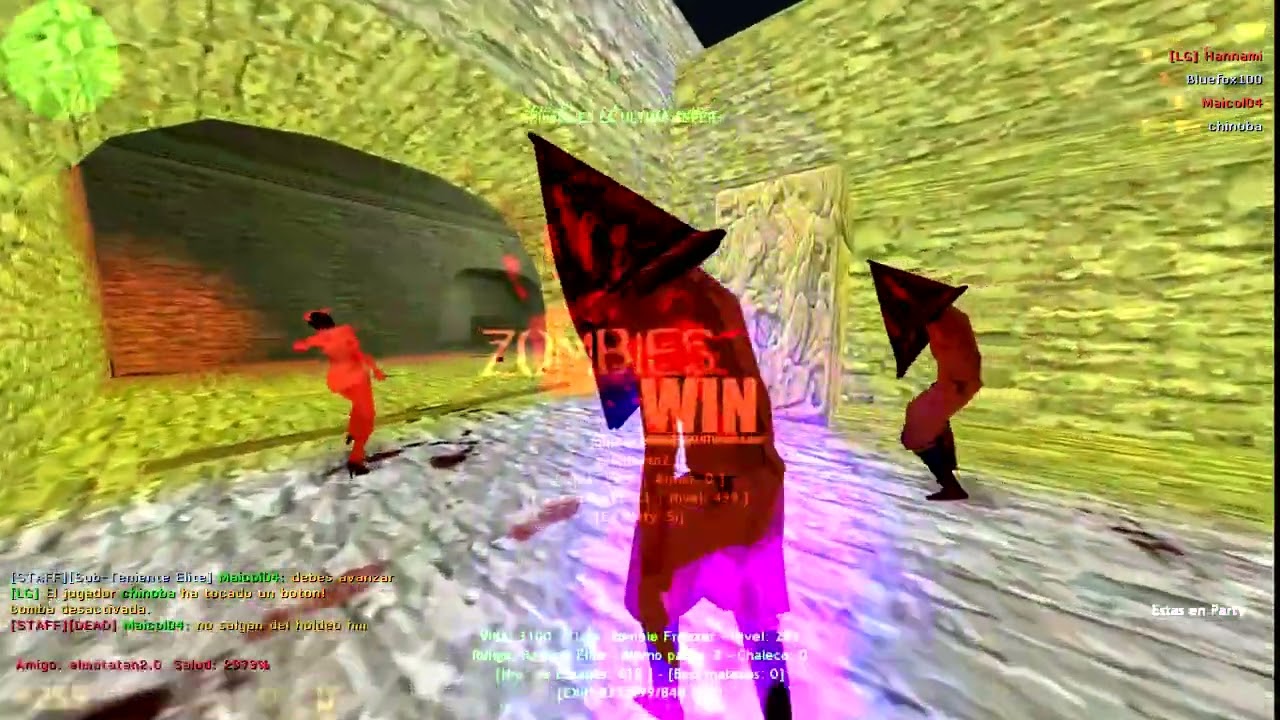 Counter Strike Zombie Escape - LANCELOTgames | Gameplay ze_aztec_lg