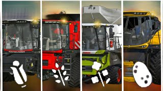 3 Player Harvest Wheat,Corn,Potato &amp; Canola In Fs 18 | Fs18 Multiplayer | Farming Simulator 18 #fs18