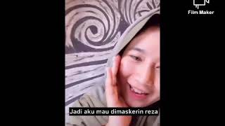 Keromantisan reza & mega tik tok terbaru 2020