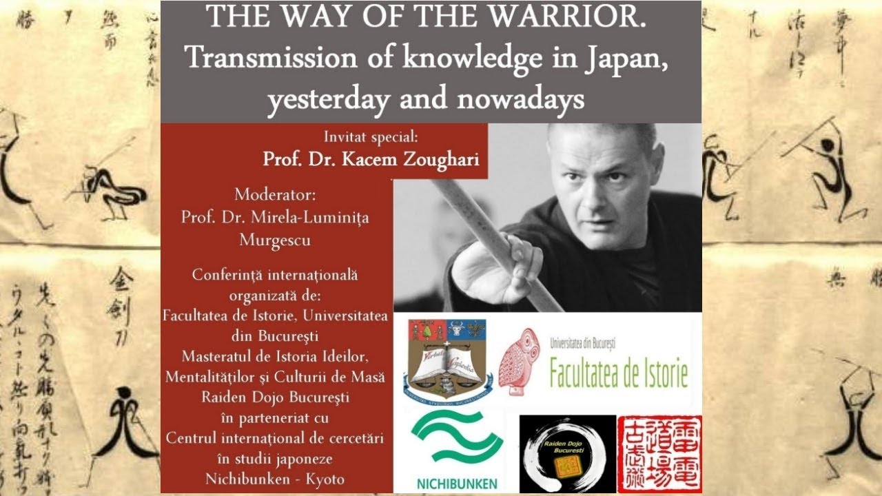 dr. Zoughari Conference: Way of Warrior, Transmission of Knowledge in Japan aiki promotora