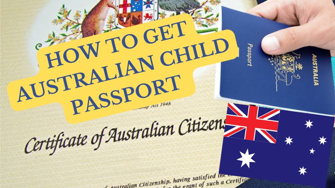 How to get a child passport #australia #passport