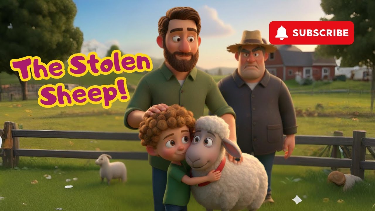 The Missing Sheep 🐑 | A Beautiful Animated Story for Kids