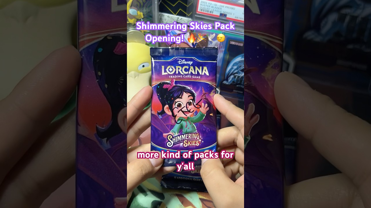 Legendary Pulls Back to Back! 🕊️🔥😱🎉🤝| Lorcana Shimmering Skies Pack Opening! 