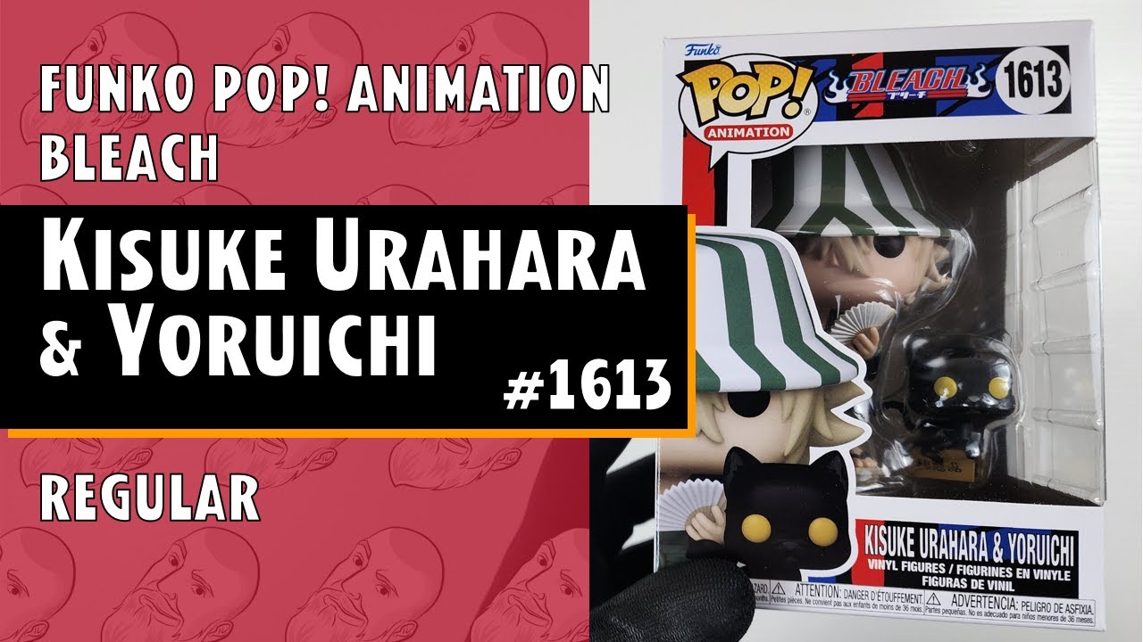 Figurine Funko Pop! Bleach - Kisuke Urahara Avec Yoruichi - N°1613 - Neuf Scellée